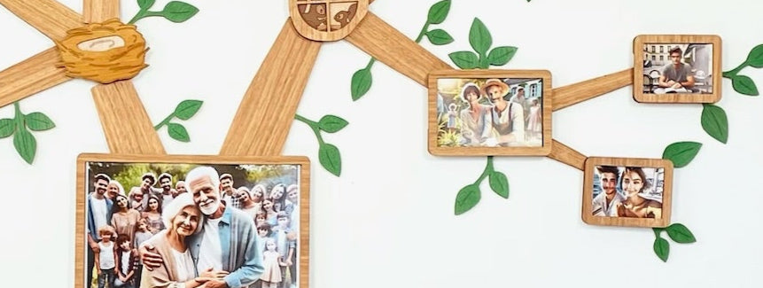 Decorative Leaves – Standard / Maple / Lemon drops – Add-on for Branching Families Wall Family Tree