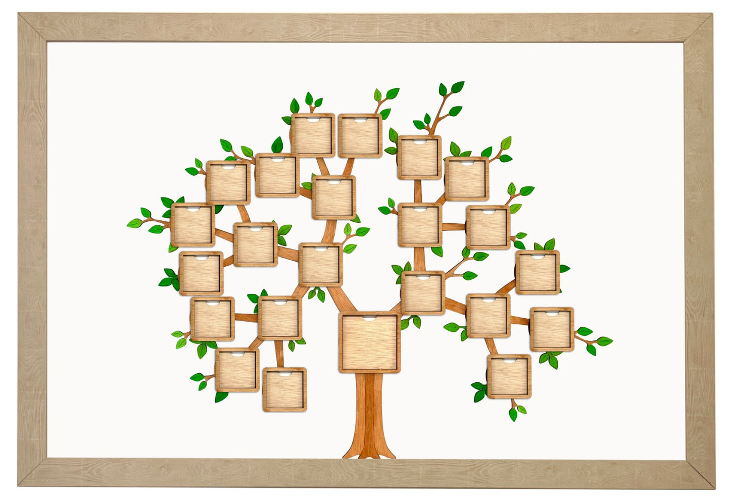 Framed Family Tree