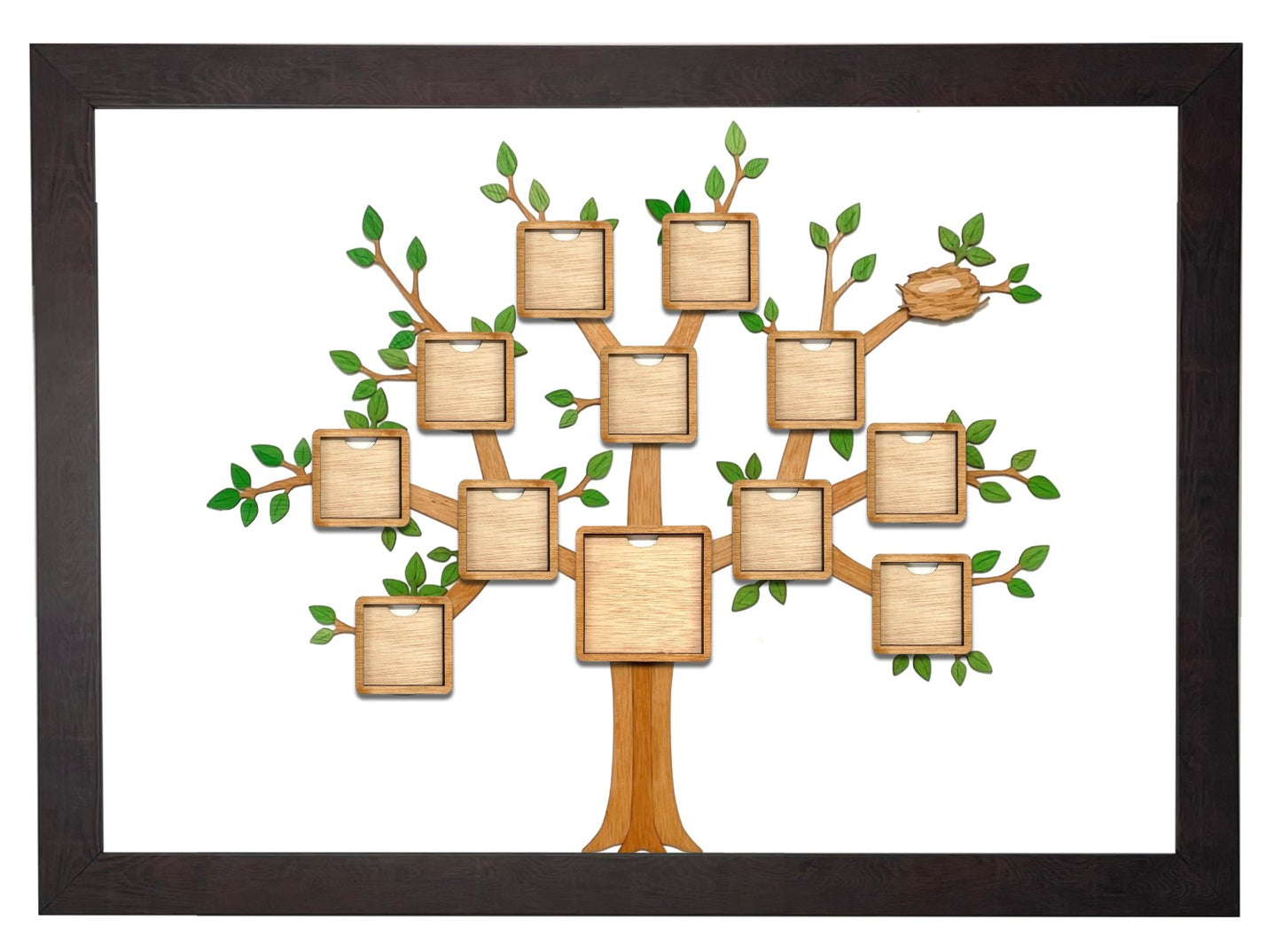 Framed Family Tree