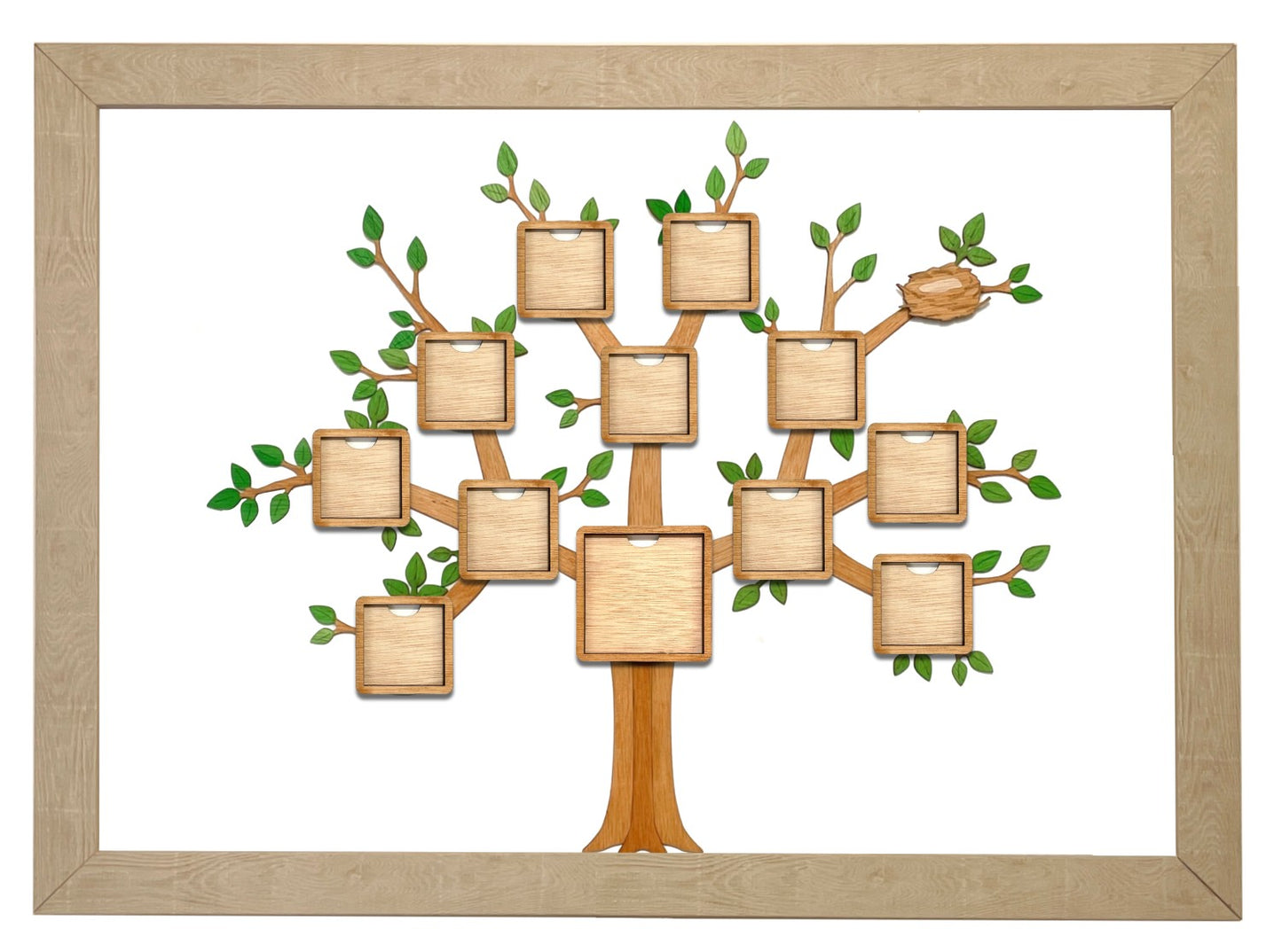 Framed Family Tree