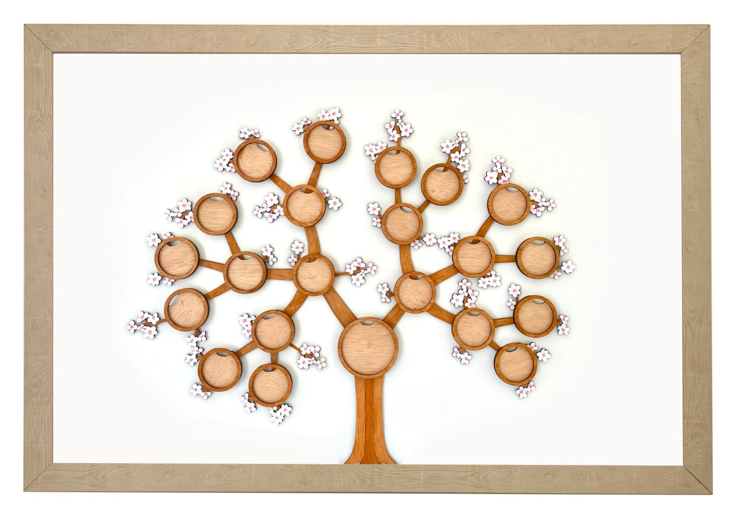 Decorative Leaves – Standard / Maple / Almond blossom/ Lemon drops – Add-on for Branching Families Framed Family Tree