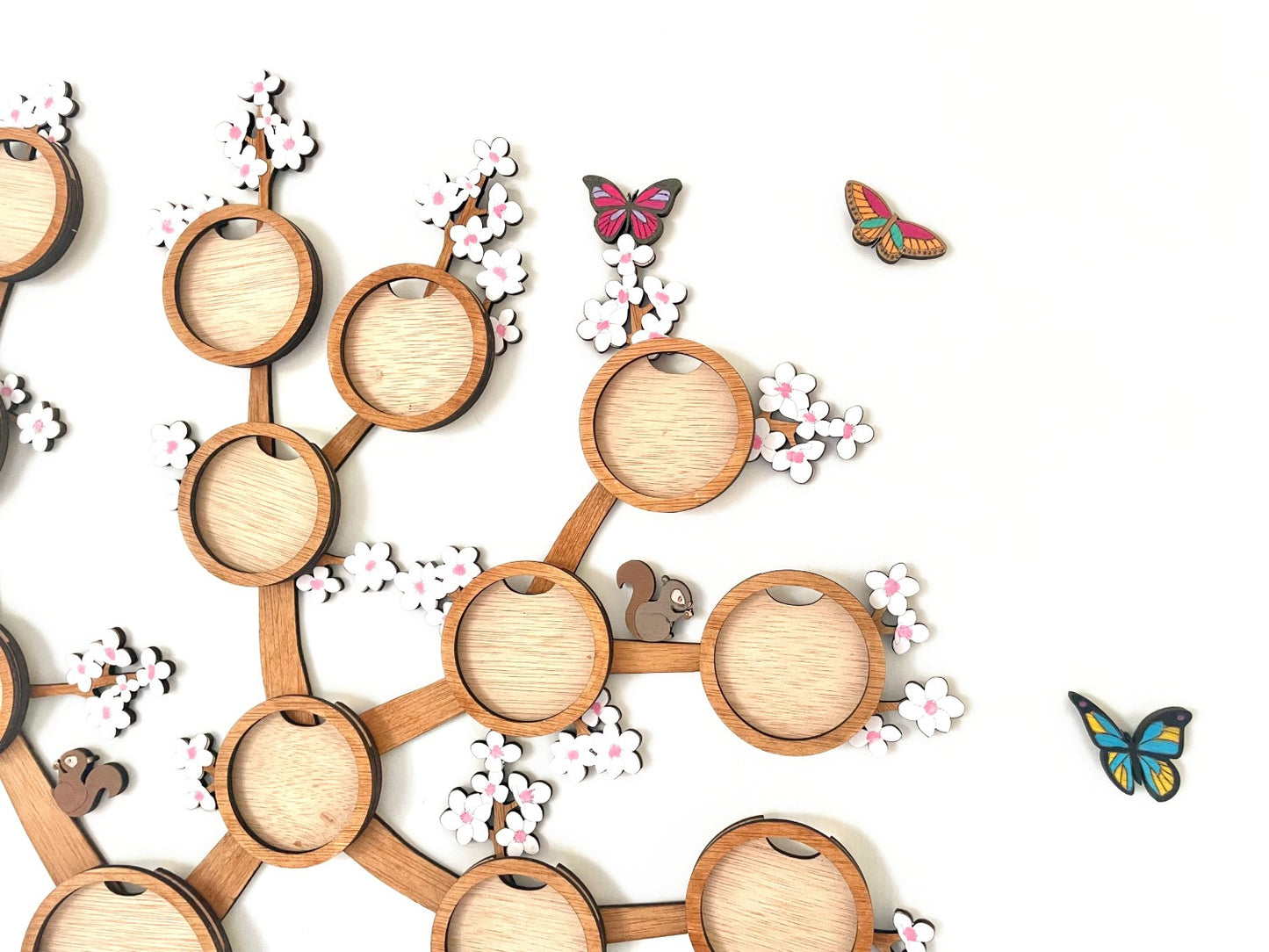 Decorative Leaves – Standard / Maple / Almond blossom/ Lemon drops – Add-on for Branching Families Framed Family Tree