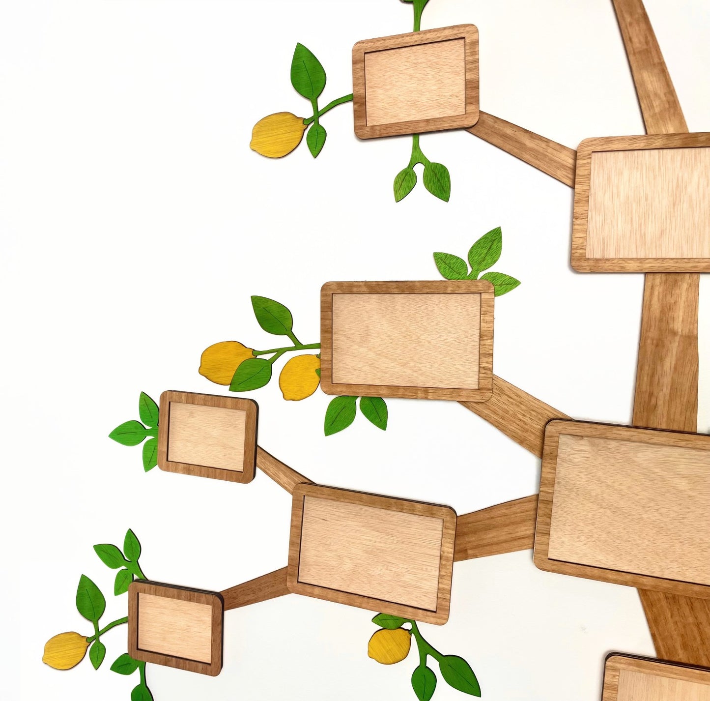 Decorative Leaves – Standard / Maple / Lemon drops – Add-on for Branching Families Wall Family Tree