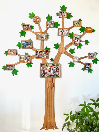 Decorative Leaves – Standard / Maple / Lemon drops – Add-on for Branching Families Wall Family Tree