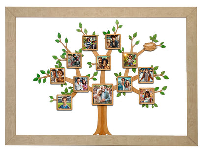 Framed Family Tree